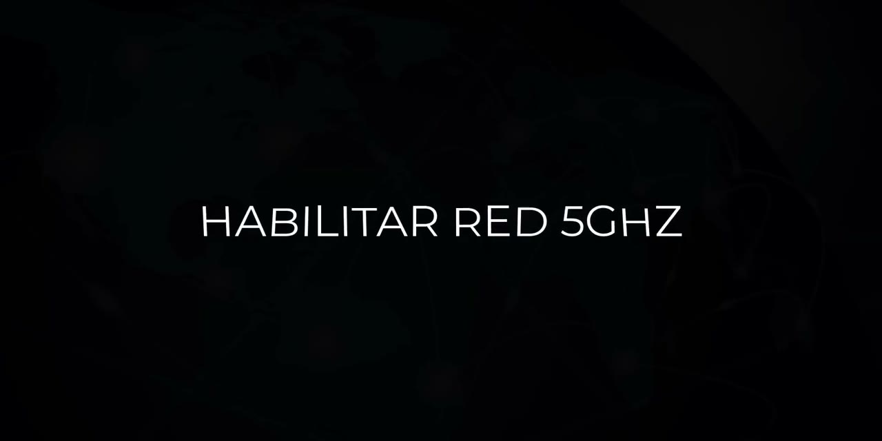 El truco del video: habilitar la red de 5 GHz del módem